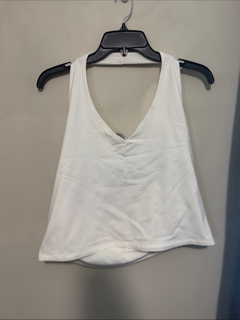 White Halter Women's Tank Top